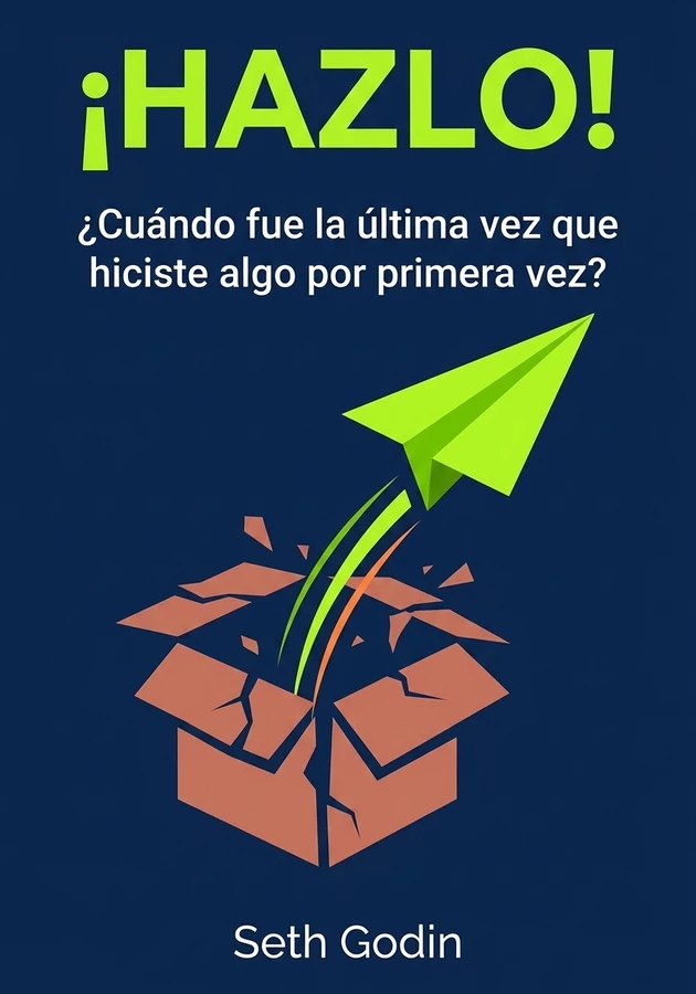 Portada del libro ¡Hazlo! ¿Cuándo fue la última vez que hiciste algo por primera vez?, de Seth Godin — resumen crítico y reseña en 12min
