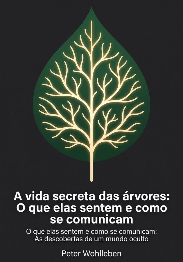 Capa do livro A vida secreta das árvores: O que elas sentem e como se comunicam, de  Peter Wohlleben — resumo e resenha crítica no 12min