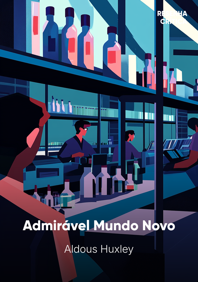 Capa do livro Admirável Mundo Novo, de Aldous Huxley — resumo e resenha crítica no 12min