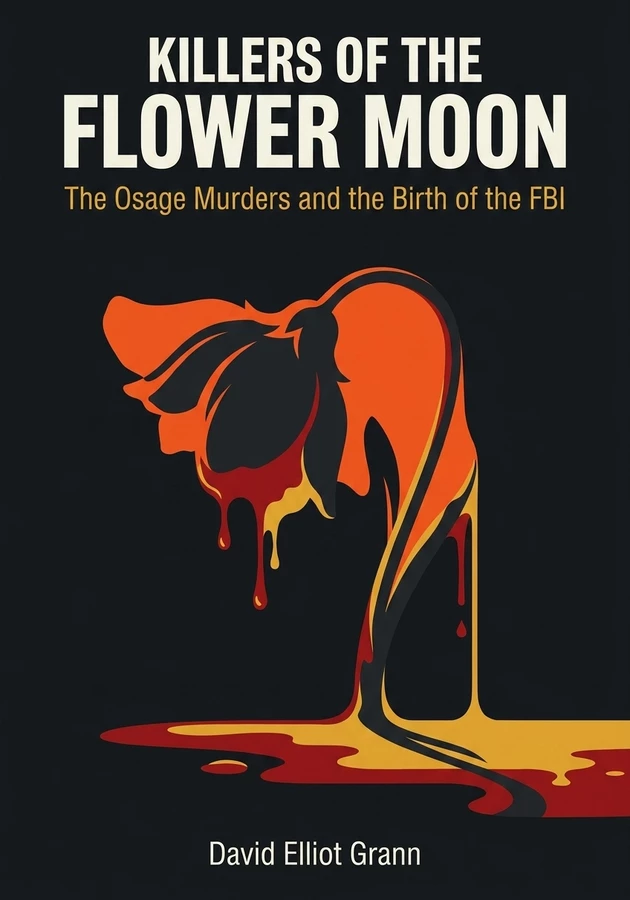 Book cover of Killers of the Flower Moon by David Elliot Grann — critical summary review on 12min