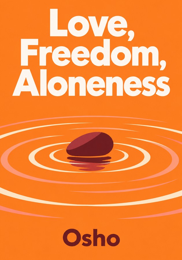Book cover of Love, Freedom, Aloneness by Osho — critical summary review on 12min