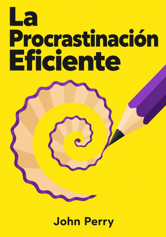Portada del libro La Procrastinación Eficiente, de John Perry — resumen crítico y reseña en 12min