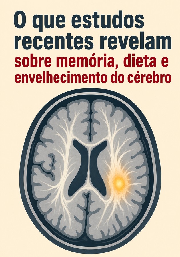 Capa do livro O que estudos recentes revelam sobre memória, dieta e envelhecimento do cérebro, de 12min Originals — resumo e resenha crítica no 12min