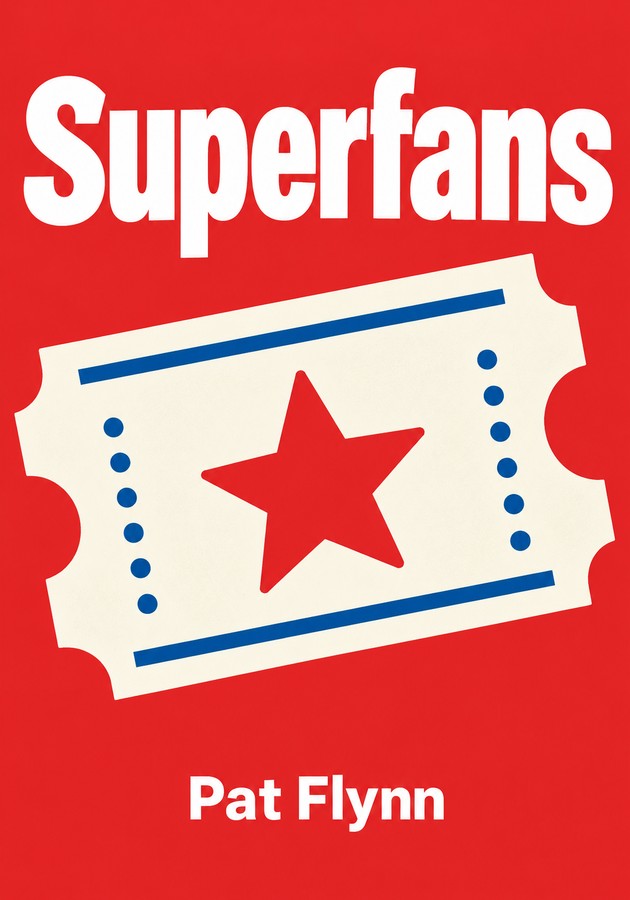 Book cover of Superfans by Pat Flynn — critical summary review on 12min