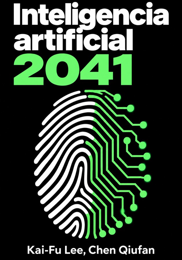 Portada del libro Inteligencia artificial 2041, de Kai-Fu Lee — resumen crítico y reseña en 12min