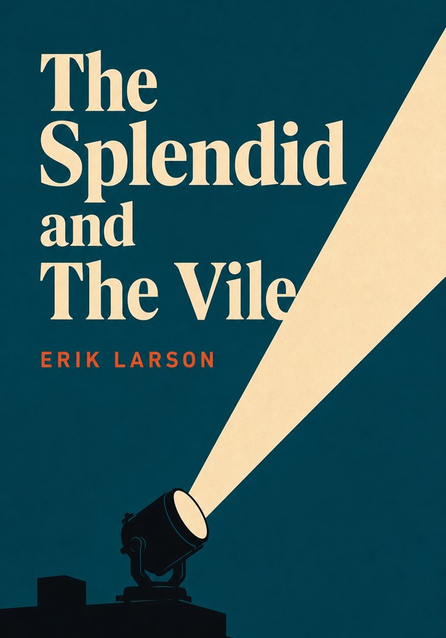 Capa do livro The Splendid and The Vile, de Erik Larson — resumo e resenha crítica no 12min