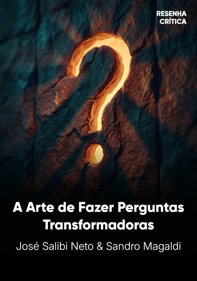 Capa do livro A arte de fazer perguntas transformadoras, de Sandro Magaldi & José Salibi Neto — resumo e resenha crítica no 12min