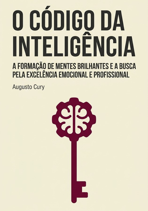 Capa do livro O Código da Inteligência, de Augusto Cury — resumo e resenha crítica no 12min