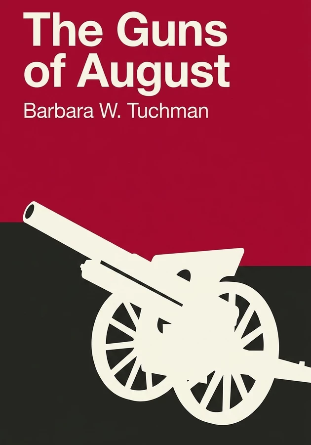 Book cover of The Guns of August by Barbara W. Tuchman — critical summary review on 12min