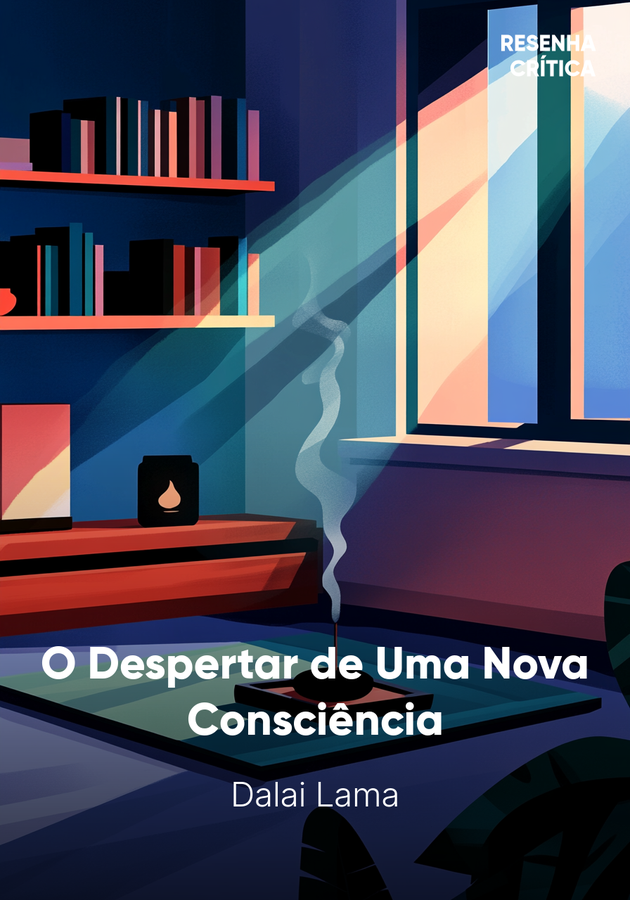 Capa do livro O Despertar de Uma Nova Consciência, de Dalai Lama — resumo e resenha crítica no 12min