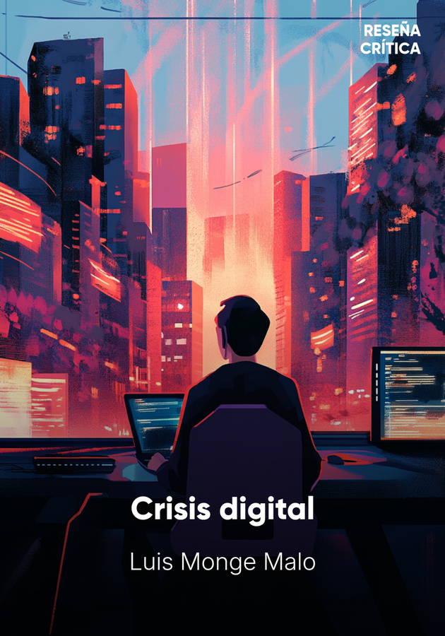 Portada del libro Crisis digital, de Luis Monge Malo — resumen crítico y reseña en 12min