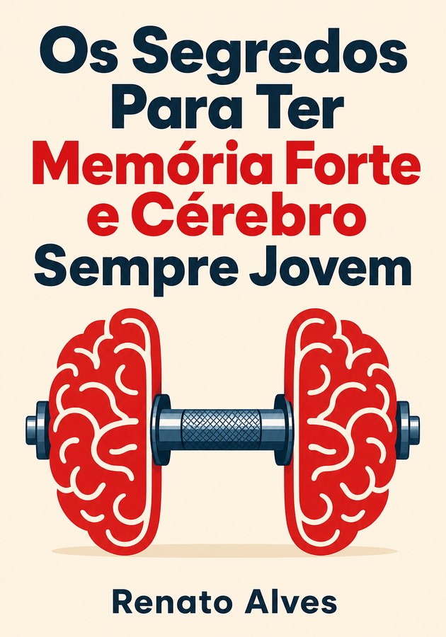 Capa do livro Os Segredos Para Ter Memória Forte e Cérebro Sempre Jovem, de Renato Alves  — resumo e resenha crítica no 12min