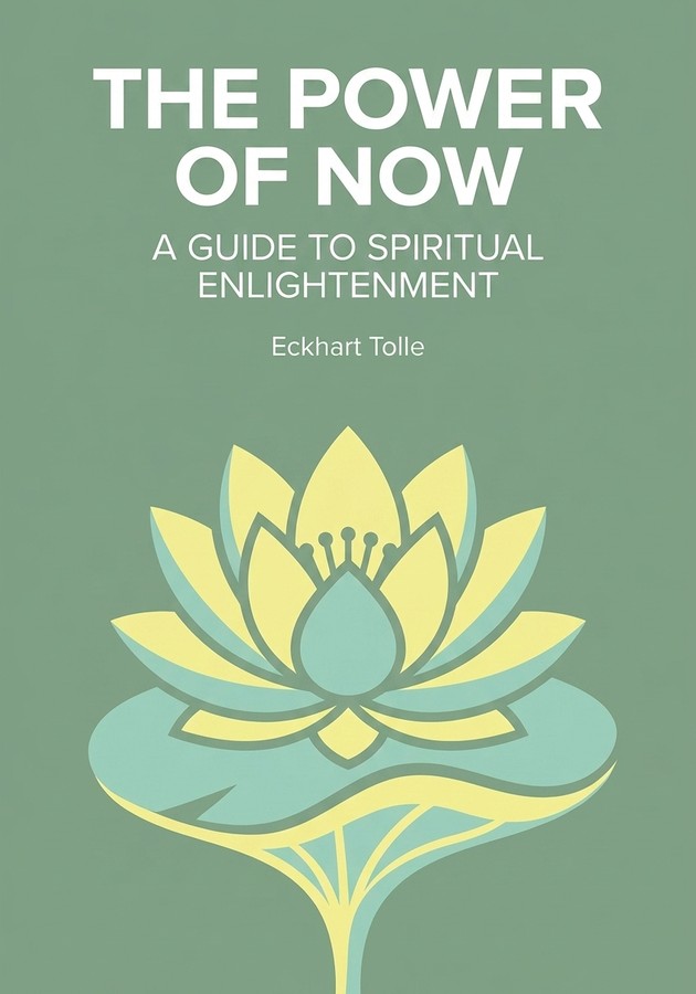 Book cover of The Power of Now by Eckhart Tolle — critical summary review on 12min