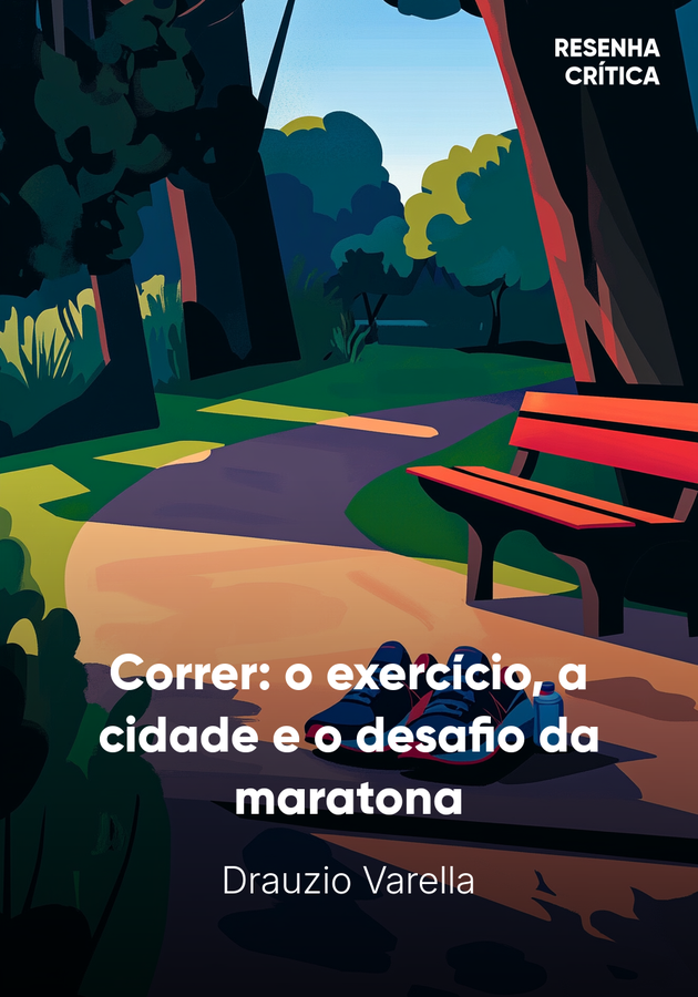 Capa do livro Correr: o exercício, a cidade e o desafio da maratona, de Drauzio Varella — resumo e resenha crítica no 12min