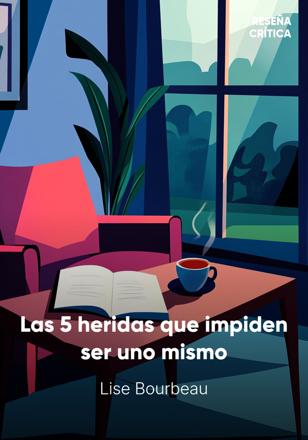 Portada del libro Las 5 heridas que impiden ser uno mismo, de Lise Bourbeau — resumen crítico y reseña en 12min