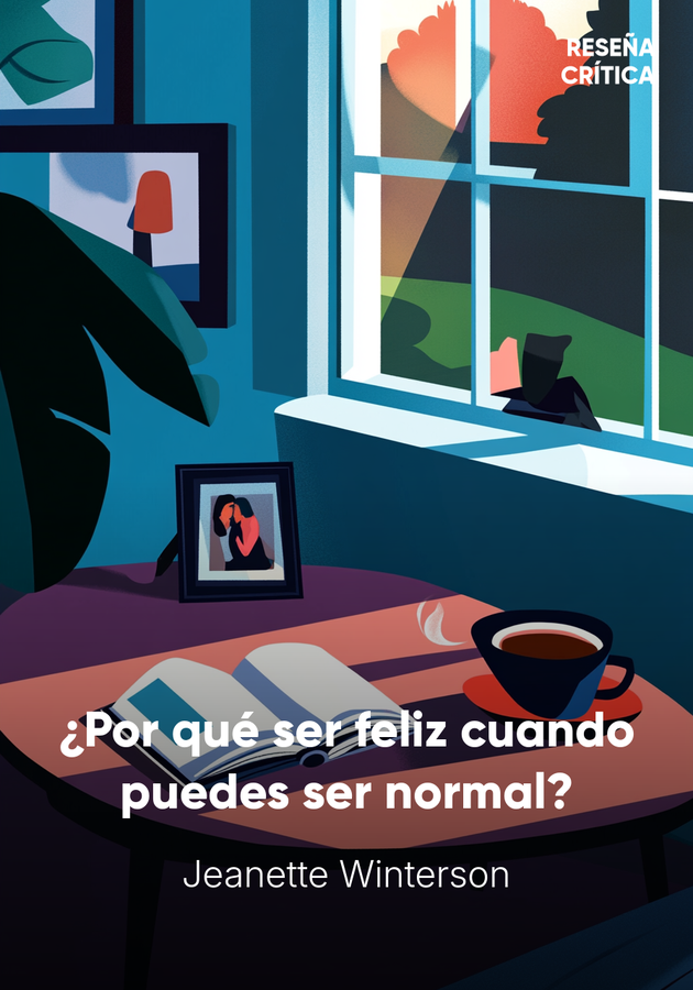 Portada del libro ¿Por qué ser feliz cuando puedes ser normal?, de Jeanette Winterson — resumen crítico y reseña en 12min
