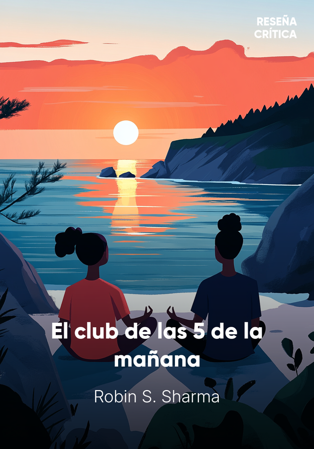 Portada del libro El club de las 5 de la mañana, de Robin S. Sharma — resumen crítico y reseña en 12min