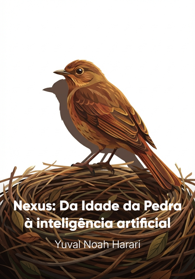 Capa do livro Nexus, de Yuval Noah Harari — resumo e resenha crítica no 12min