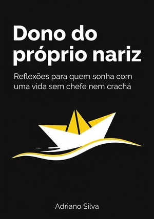 Capa do livro Dono do próprio nariz, de Adriano Silva — resumo e resenha crítica no 12min