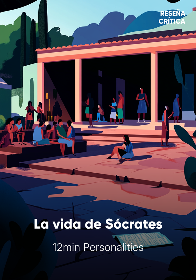 Portada del libro La vida de Sócrates, de 12min Personalities — resumen crítico y reseña en 12min