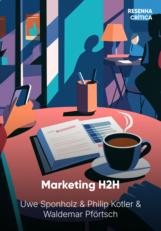 Capa do livro Marketing H2H, de Waldemar Pförtsch & Uwe Sponholz & Philip Kotler — resumo e resenha crítica no 12min