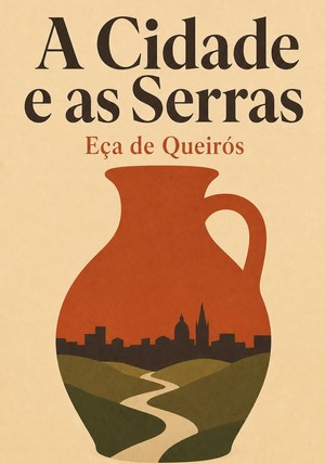 Capa do livro A Cidade e as Serras, de Eça de Queirós — resumo e resenha crítica no 12min