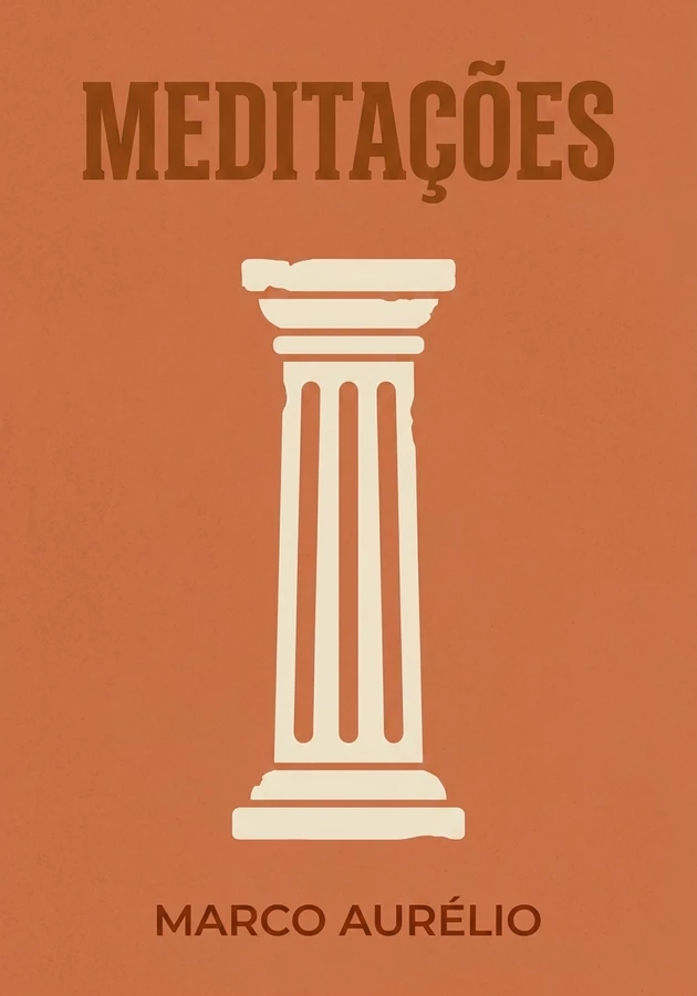 Capa do livro Meditações, de Marco Aurélio — resumo e resenha crítica no 12min