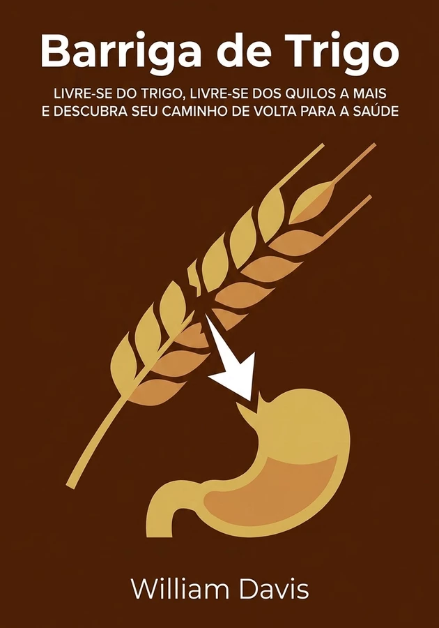 Capa do livro Barriga de Trigo, de William Davis — resumo e resenha crítica no 12min