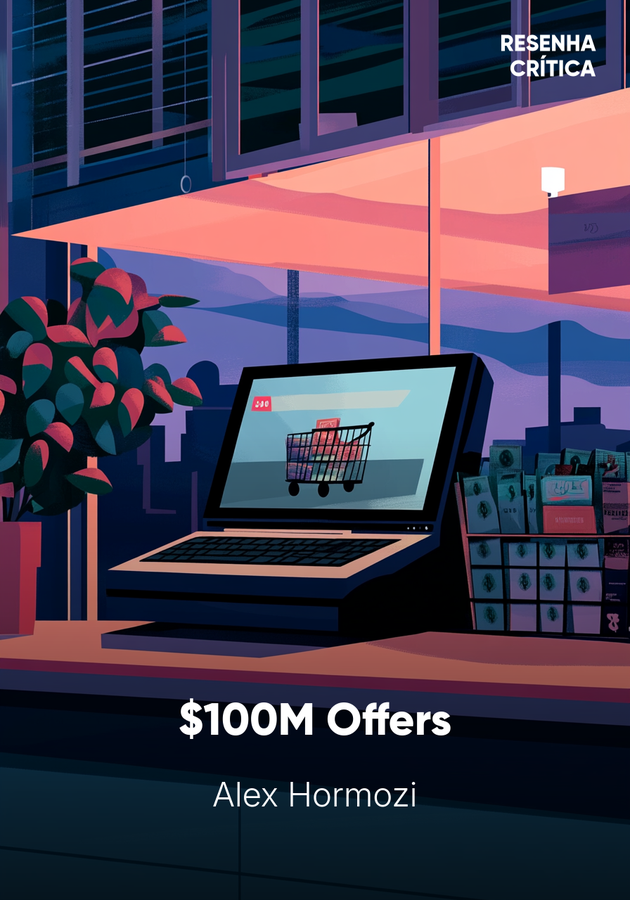 Capa do livro $100M Offers, de Alex Hormozi — resumo e resenha crítica no 12min