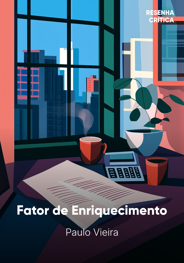 Capa do livro Fator de Enriquecimento, de Paulo Vieira — resumo e resenha crítica no 12min