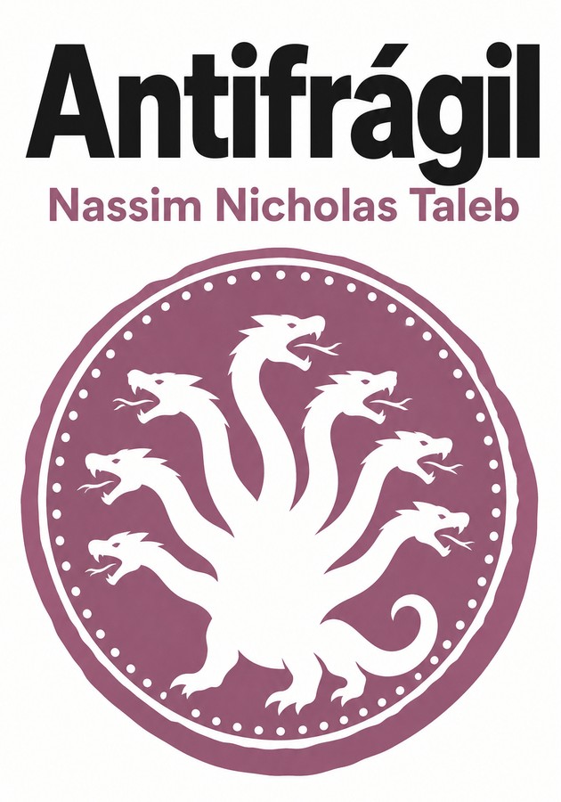 Capa do livro Antifrágil, de Nassim Nicholas Taleb — resumo e resenha crítica no 12min