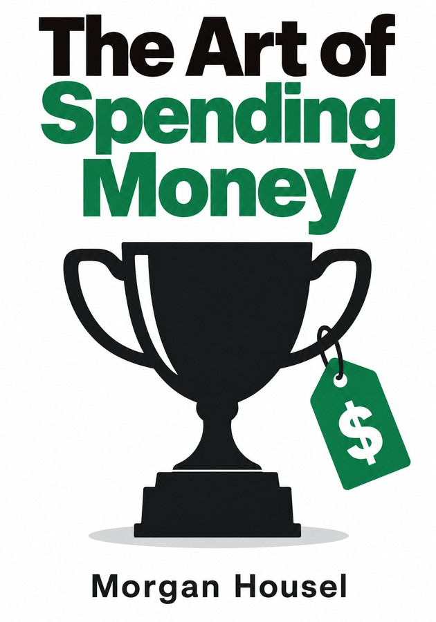 Book cover of The Art of Spending Money by Morgan Housel — critical summary review on 12min