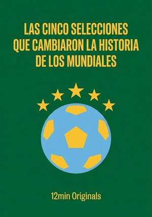 Portada del libro Las cinco selecciones que cambiaron la historia de los Mundiales, de 12min Originals — resumen crítico y reseña en 12min