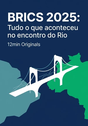 Capa do livro BRICS 2025: Tudo o que aconteceu no encontro do Rio, de 12min Originals — resumo e resenha crítica no 12min