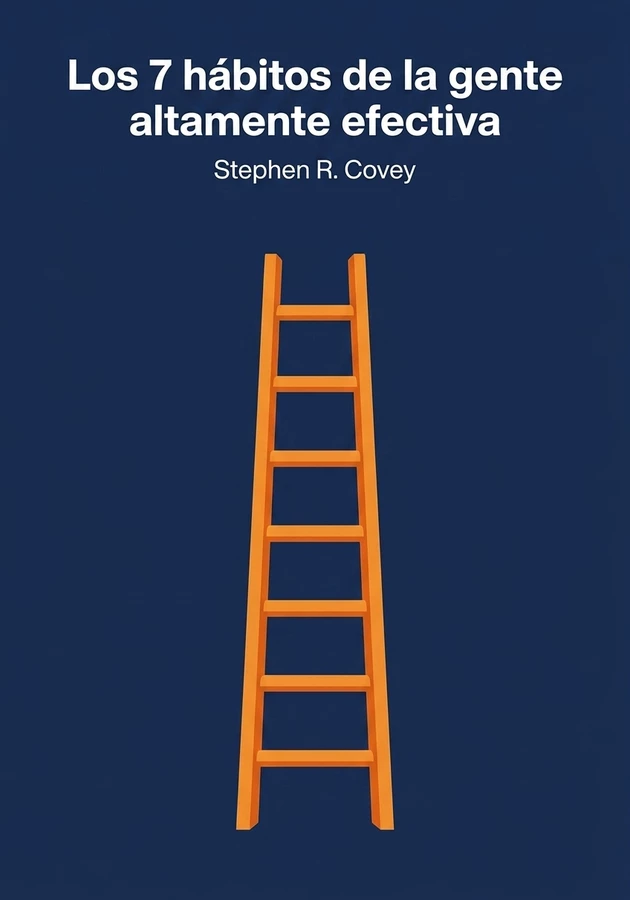 Portada del libro Los 7 hábitos de la gente altamente efectiva, de Stephen R. Covey — resumen crítico y reseña en 12min