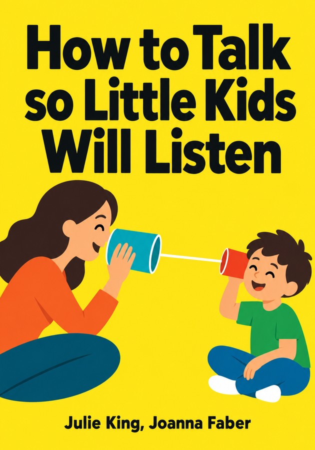 Book cover of How to Talk so Little Kids Will Listen by Joanna Faber & Julie King — critical summary review on 12min