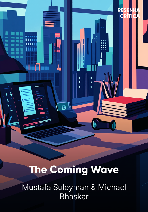 Capa do livro The Coming Wave, de Michael Bhaskar — resumo e resenha crítica no 12min