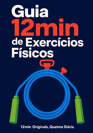 Capa do livro Guia 12min de Exercícios Físicos, de 12min Originals & Queima Diária — resumo e resenha crítica no 12min