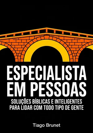 Capa do livro Especialista em pessoas, de Tiago Brunet — resumo e resenha crítica no 12min