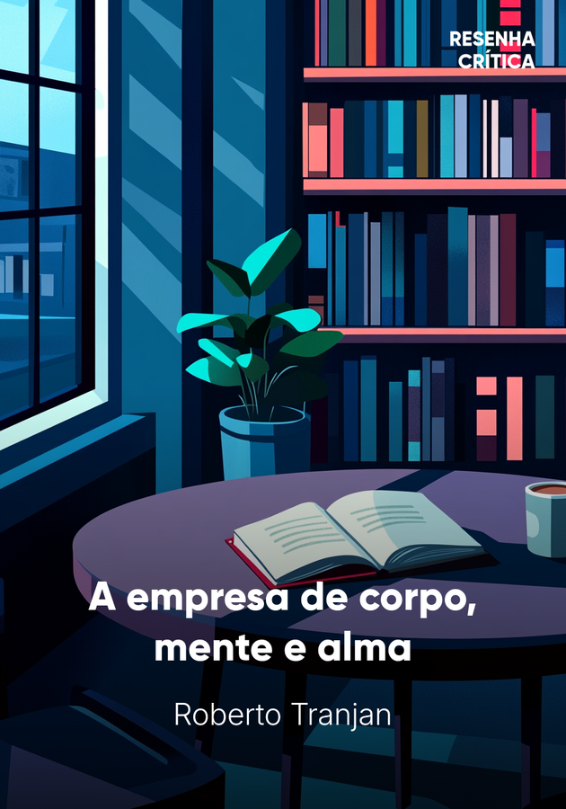 Capa do livro A empresa de corpo, mente e alma, de Roberto Tranjan — resumo e resenha crítica no 12min
