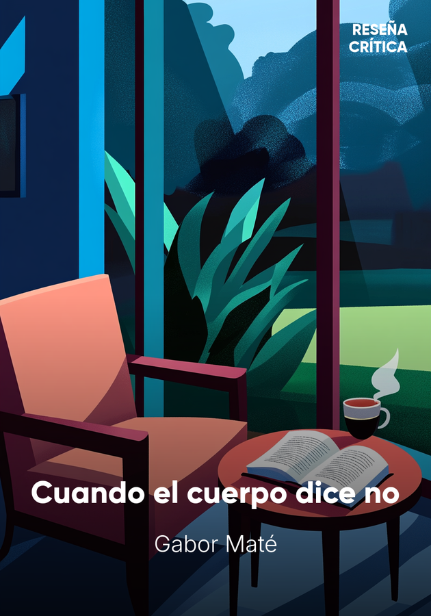 Portada del libro Cuando el cuerpo dice no, de Gabor Maté — resumen crítico y reseña en 12min