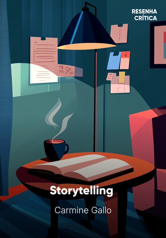 Capa do livro Storytelling , de Carmine Gallo — resumo e resenha crítica no 12min