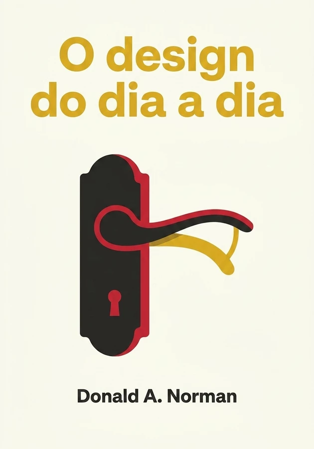 Capa do livro O design do dia a dia, de Donald A. Norman — resumo e resenha crítica no 12min