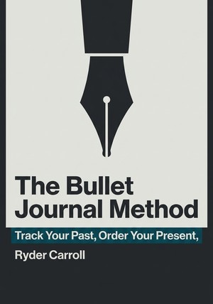 Book cover of The Bullet Journal Method by Ryder Carroll — critical summary review on 12min