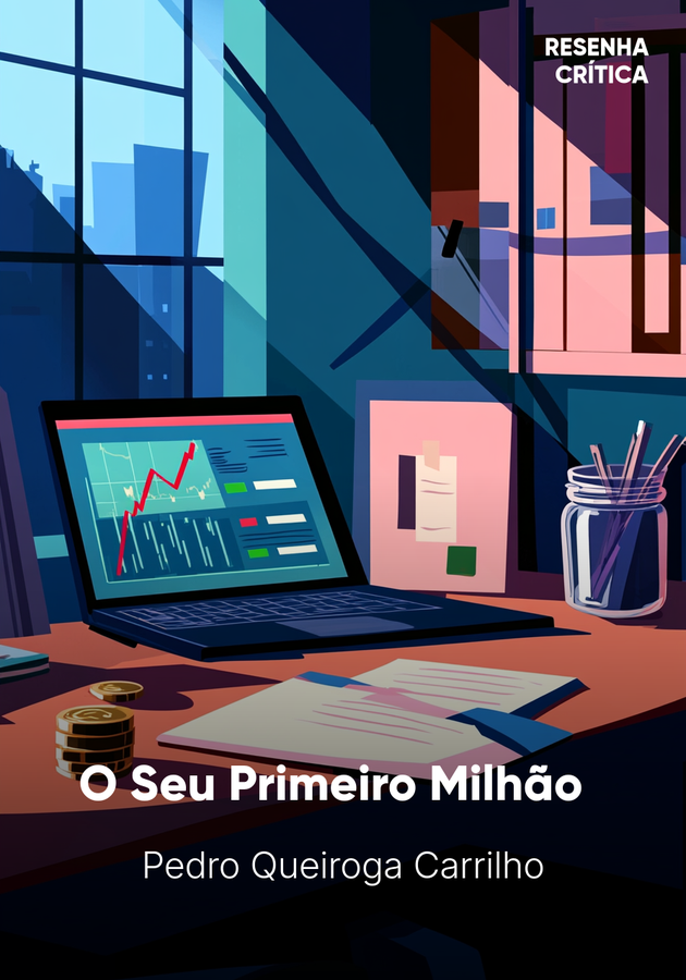 Capa do livro O Seu Primeiro Milhão , de Pedro Queiroga Carrilho — resumo e resenha crítica no 12min