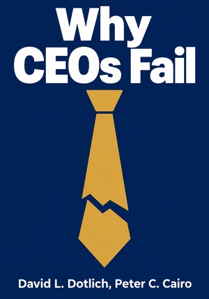 Book cover of Why CEOs Fail by David L. Dotlich & Peter C. Cairo — critical summary review on 12min