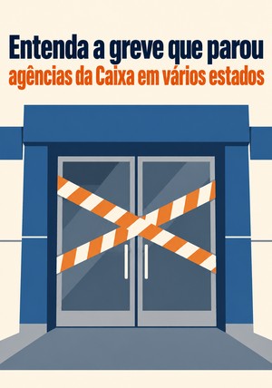 Capa do livro Entenda a greve que parou agências da Caixa em vários estados, de 12min Originals — resumo e resenha crítica no 12min