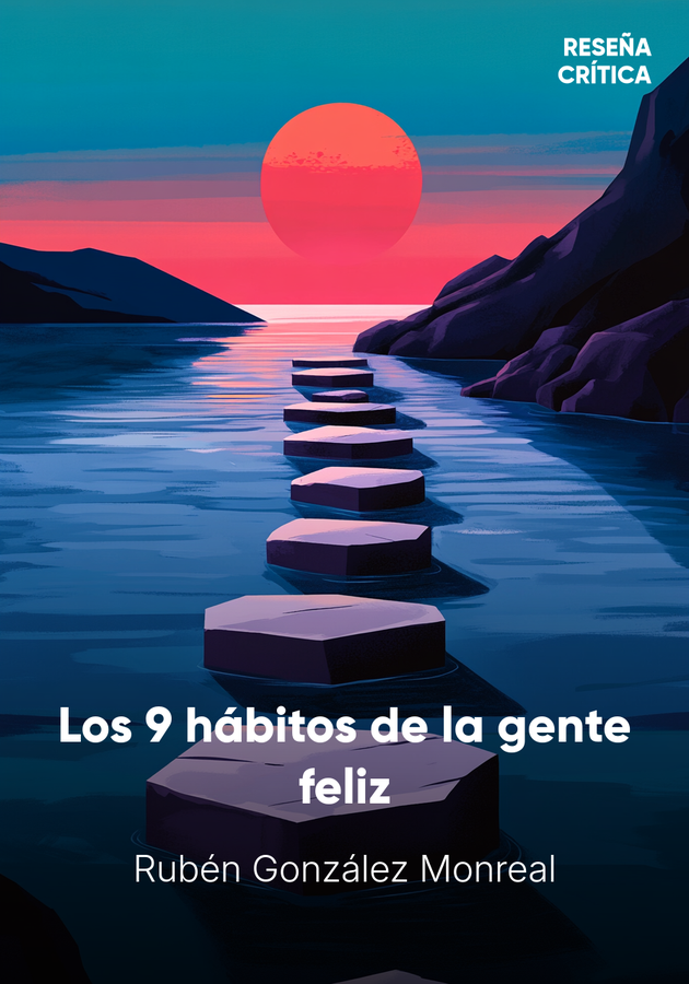 Portada del libro Los 9 hábitos de la gente feliz, de Rubén González Monreal — resumen crítico y reseña en 12min