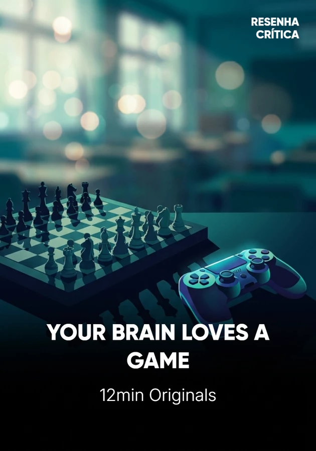 Book cover of YOUR BRAIN LOVES A GAME by 12min Originals — critical summary review on 12min