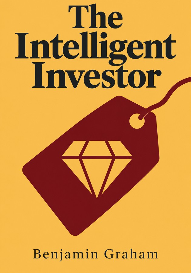 Book cover of The Intelligent Investor by Benjamin Graham — critical summary review on 12min